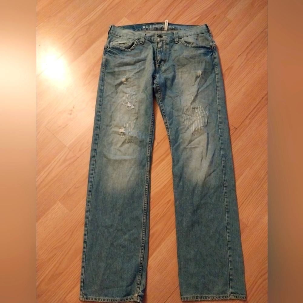 Guess jeans size 34 for men